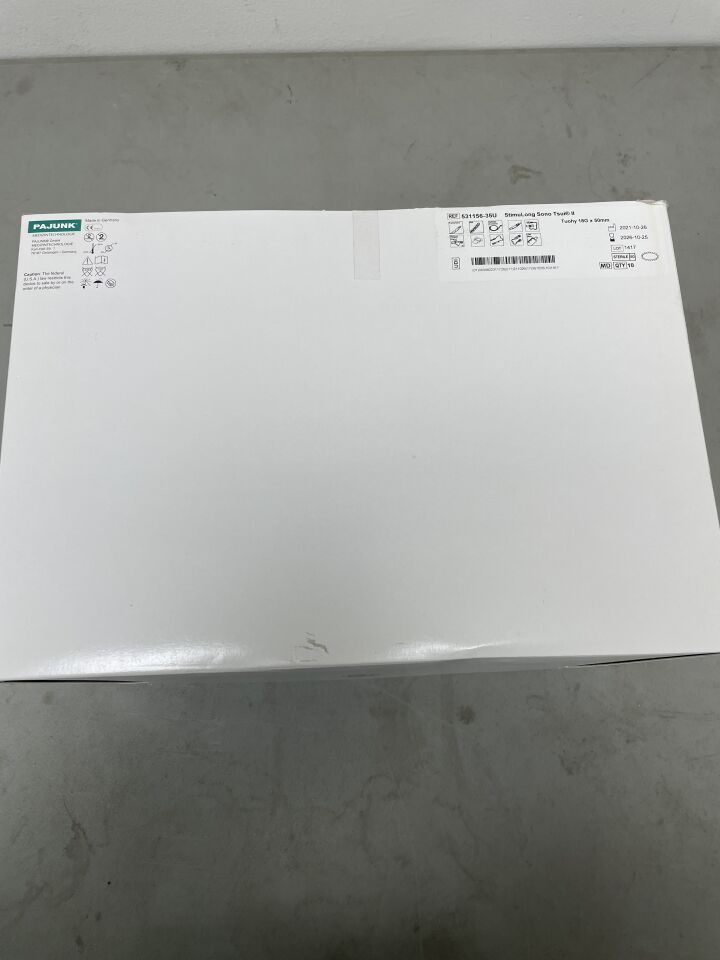 531156-35U - PAJUNK - StimuLong Sono Tsui Kit 18G x 50mm, (BX/10)