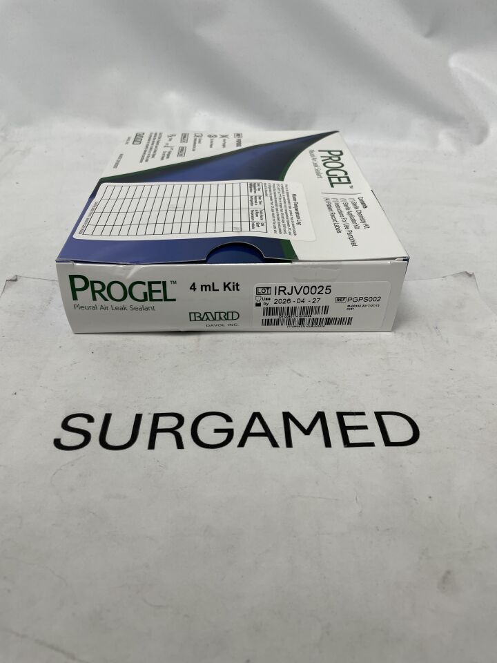 PGPS002 - BARD - Progel Pleural Air Leak Sealant, 4ML, (BX/1)