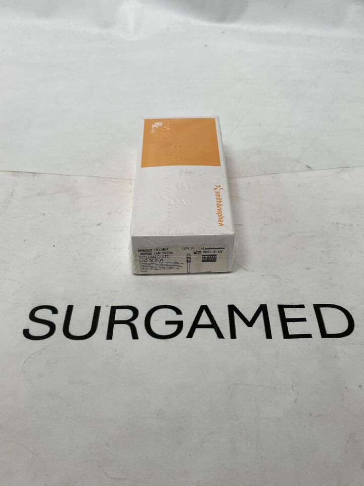 71123187 - SMITH & NEPHEW - Intermediate Lag Screw - 40mm, (BX/1)