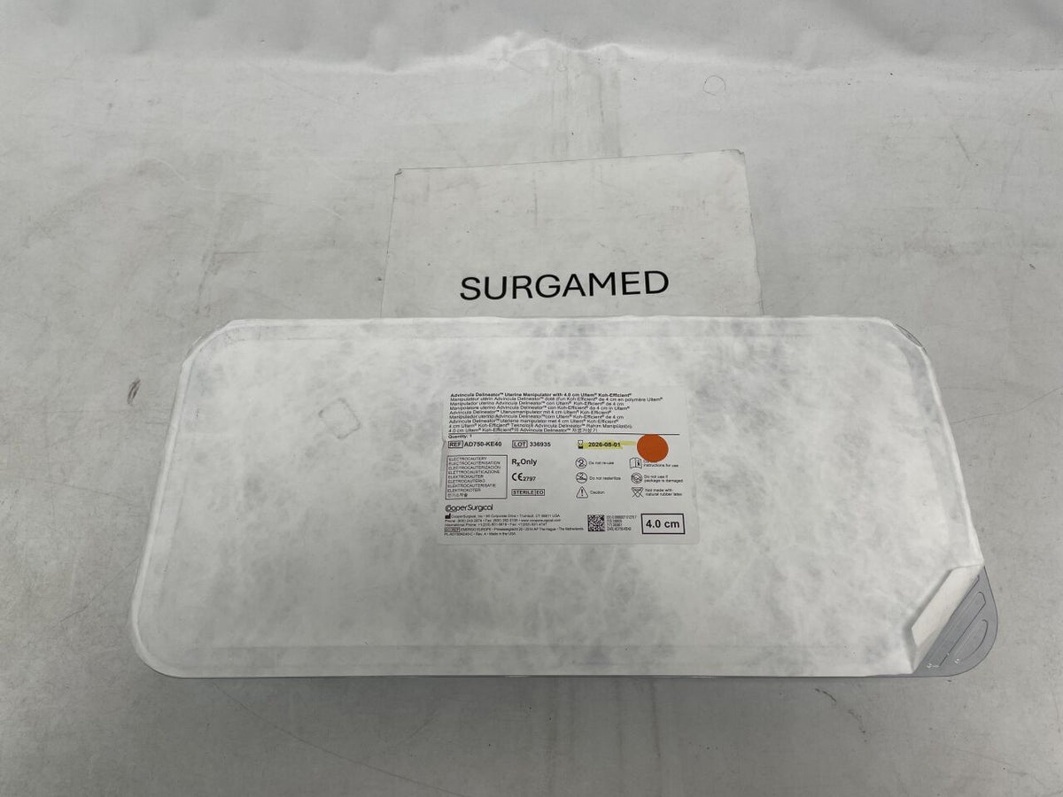 AD750-KE40 - COOPER SURGICAL - Advincula Delineator Uterine Manipulator, 4 cm Ultem Koh Koh-Efficient, (EA)