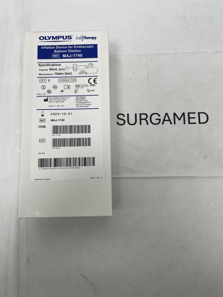 MAJ-1740 - OLYMPUS - EZDilate Inflation Device (QL6015) - 60ml x 15atm, (BX/1)