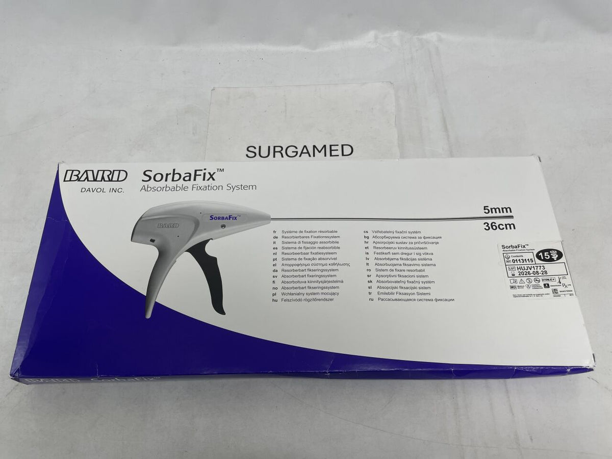 0113115 - BARD - SorbaFix Absorbable Fixation System, 15 Fasteners, (BX/1)