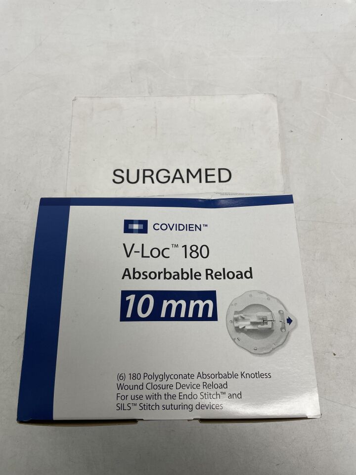 VLOCA208L - COVIDIEN - V-Loc 180 Absorbable Barbed Monofilament Wound Closure Device, 8 in. Length, Size 2-0, (BX/6)