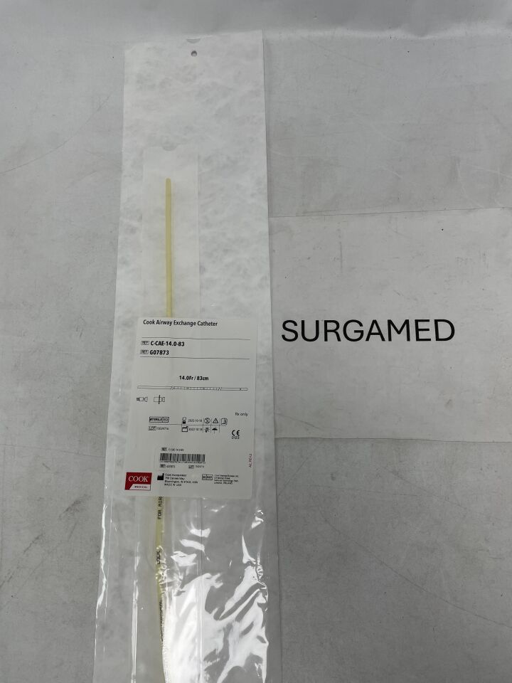 G07873 - COOK - Airway Exchange Catheter - 14Fr x 83cm (L), (EA)