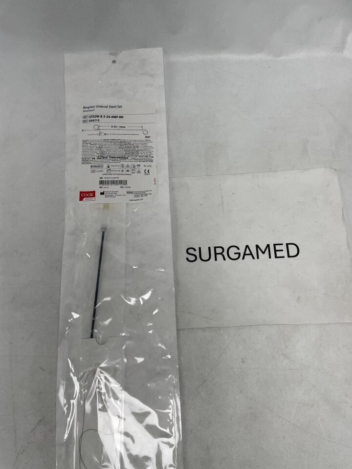 G09710 - COOK - Amplatz Ureteral Stent Set - Ultrathane - 8.5Fr x 26cm x .035" (L), (EA)
