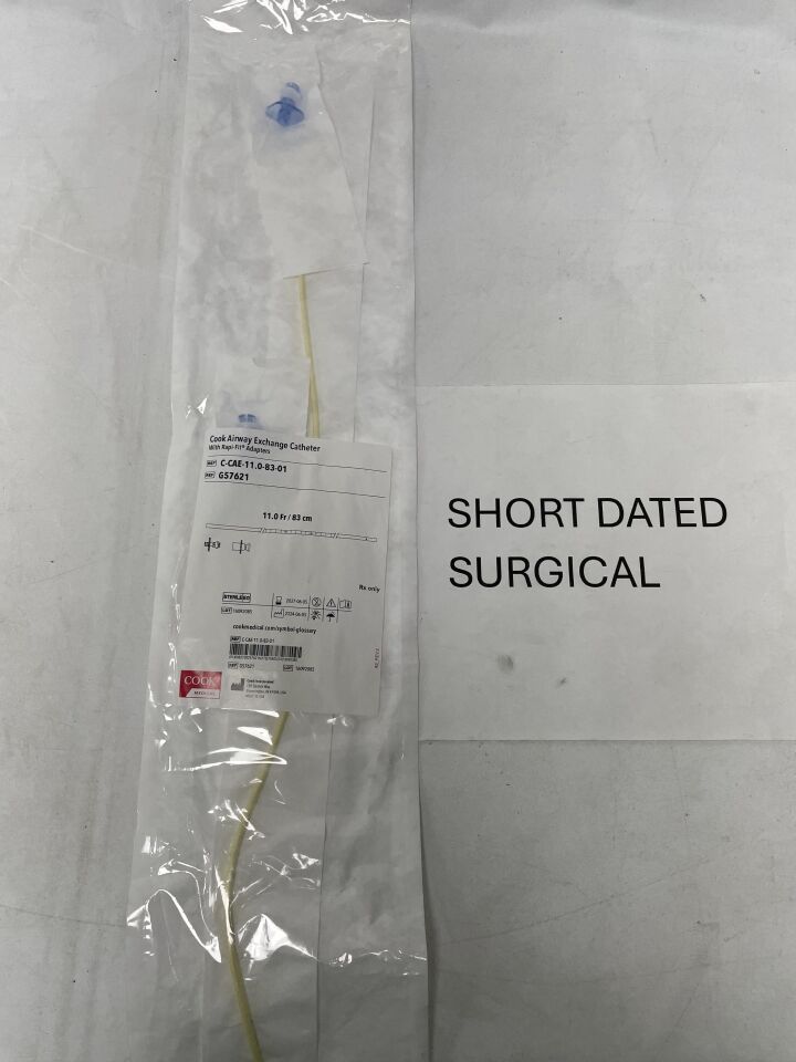 G57621 - COOK - Airway Exchange Catheter - 11F x 83cm (L), (EA)