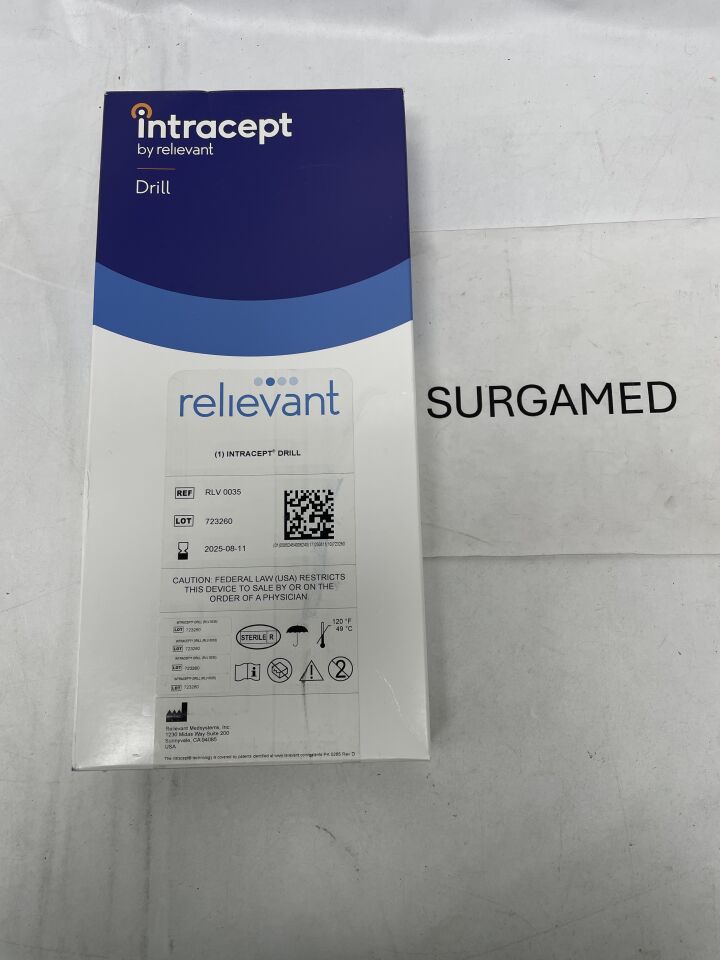 RLV 0035 - RELIEVANT - Intracept Drill, (BX/1)