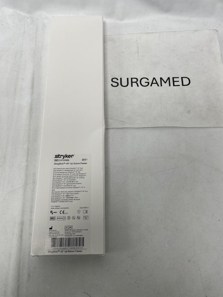 CAT02589 - STRYKER - SlingShot 45 Degree Up Suture Passer, (BX/1)