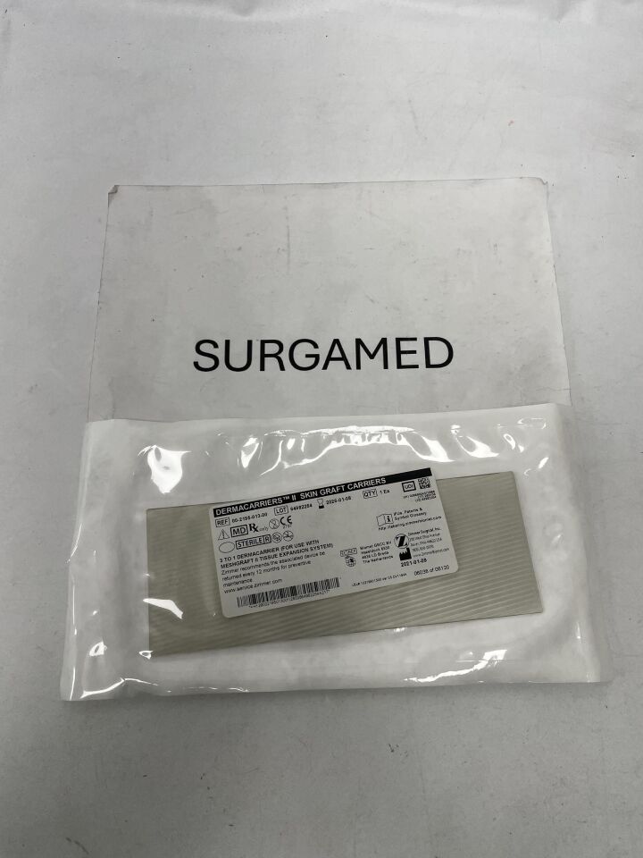 00-2195-013-00 - ZIMMER - Dermacarriers II Skin Graft Carrier: 3 to 1, (EA)