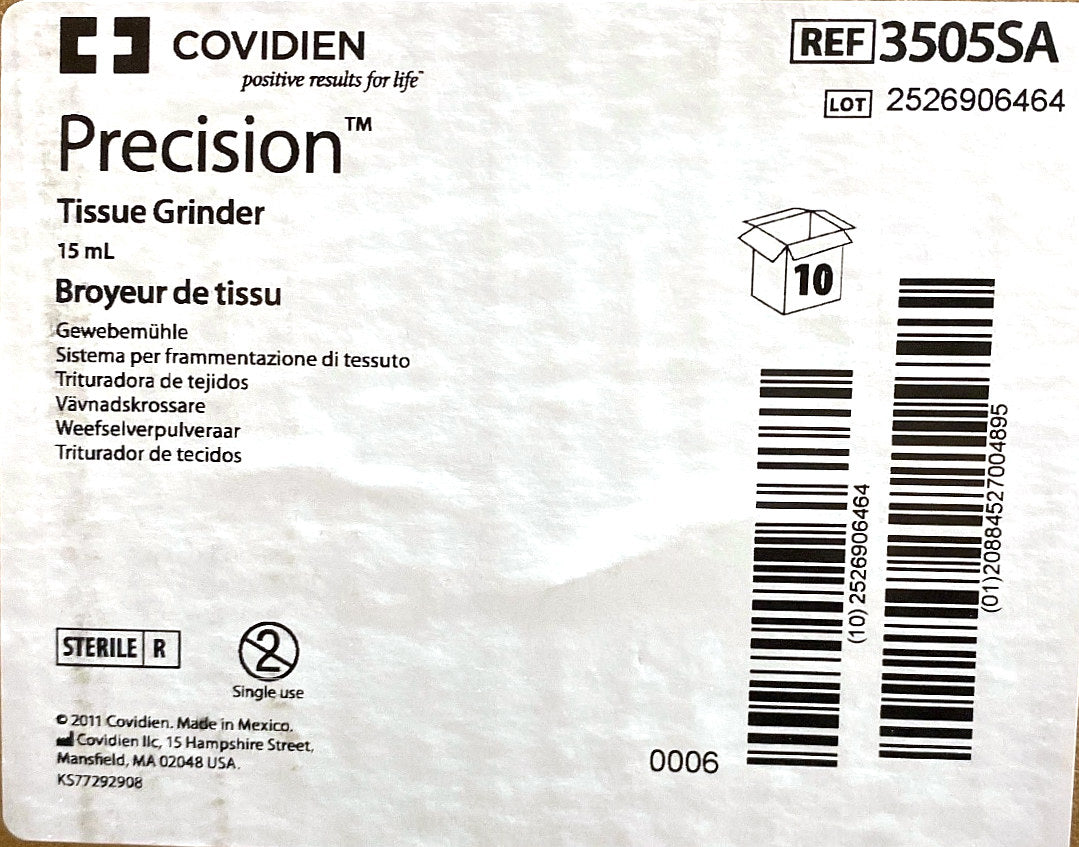 3505SA - COVIDIEN - Tissue Grinder, (BX/10)