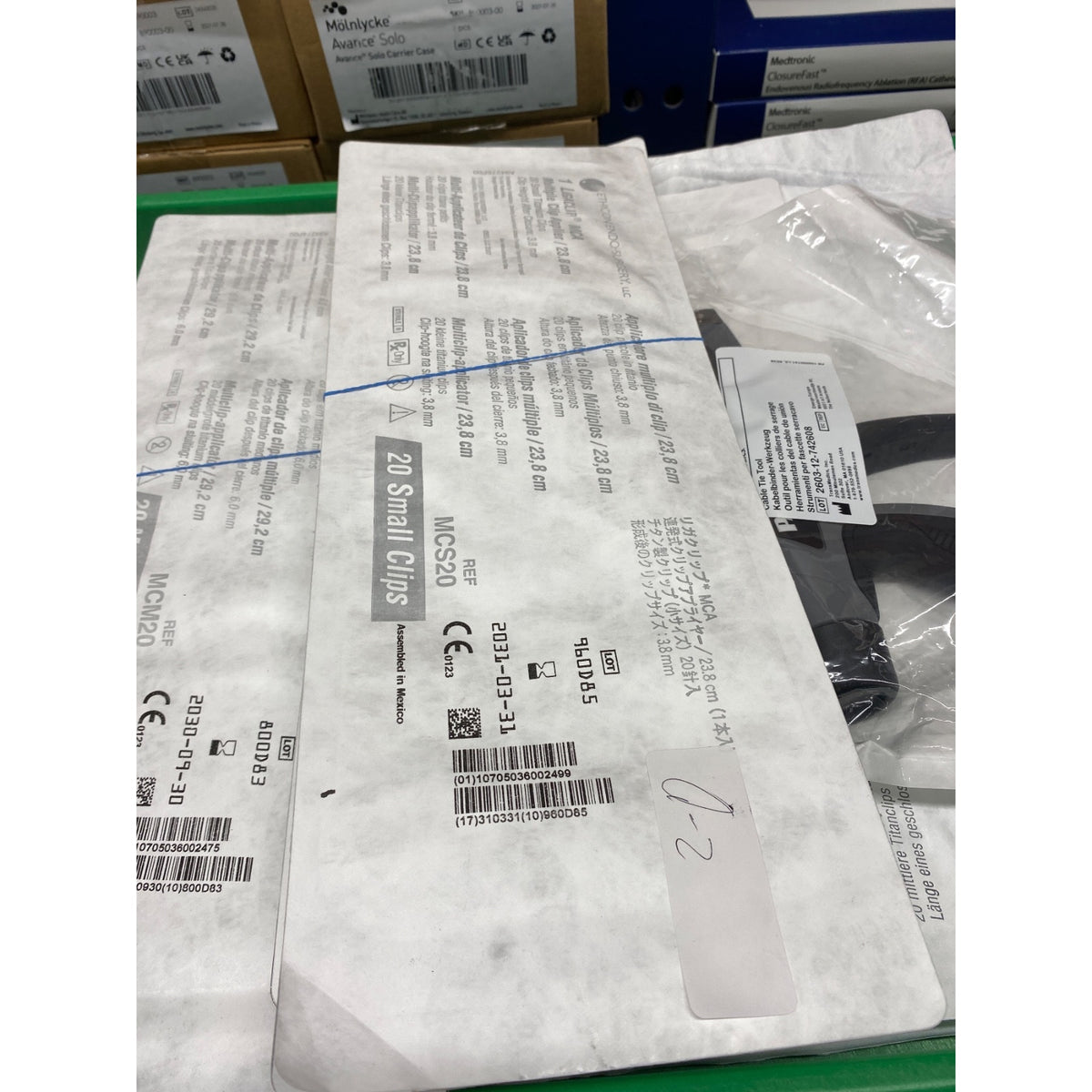 MCS20 - ETHICON - LIGACLIP MCA Multiple Clip Appliers, 20 Small Clips, (EA/1)