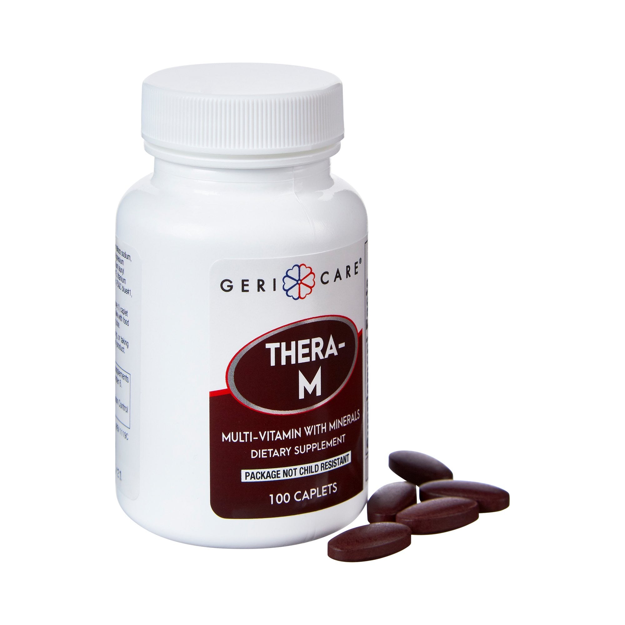 633783 - Geri-Care - Multivitamin Supplement with Minerals Geri-Care Tablet 621-01-GCP Case of 12, (CS)