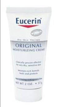 634243 - Eucerin - Eucerin Original 2 oz. Tube Unscented Cream Pack of 1, (EA)