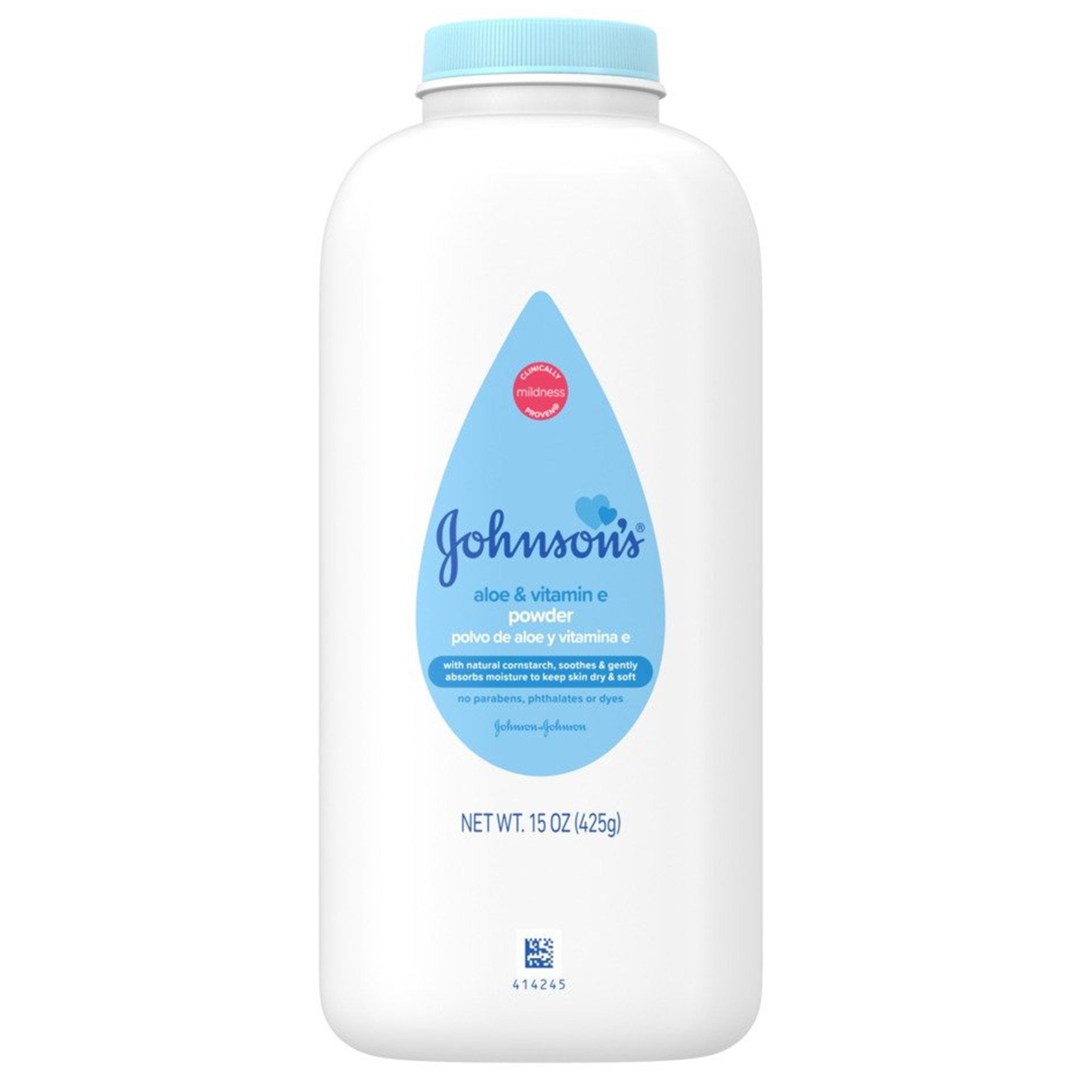 635288 - J & J - Baby Powder Johnson's 15 oz. Fresh Scent Bottle with Dispensing Cap Cornstarch / Aloe / Vitamin E Pack of 1, (EA)