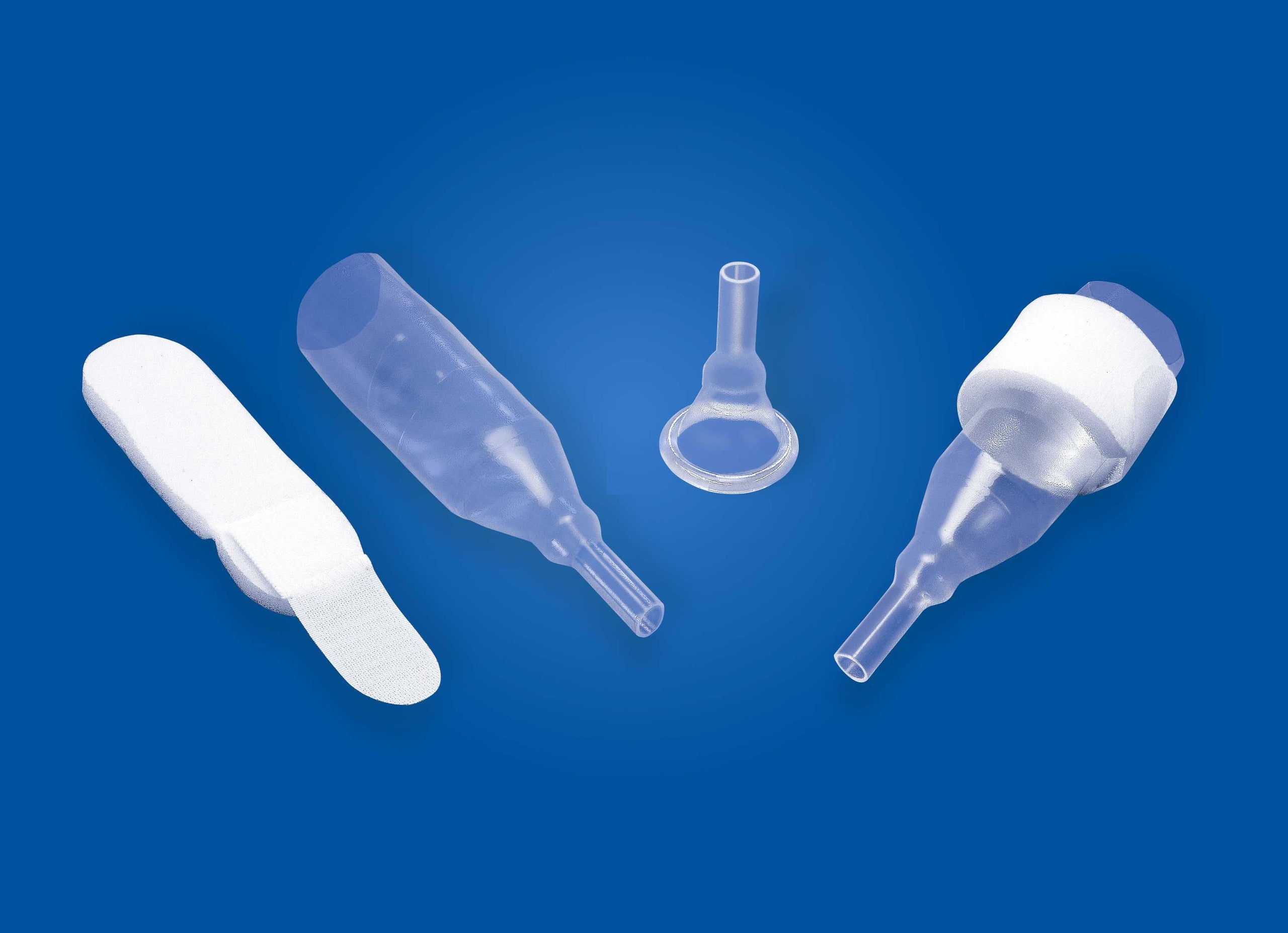 651694 - Natural - Male External Catheter Natural Non-Adhesive Reusable Strap Silicone Small 38301 Pack of 1, (EA)