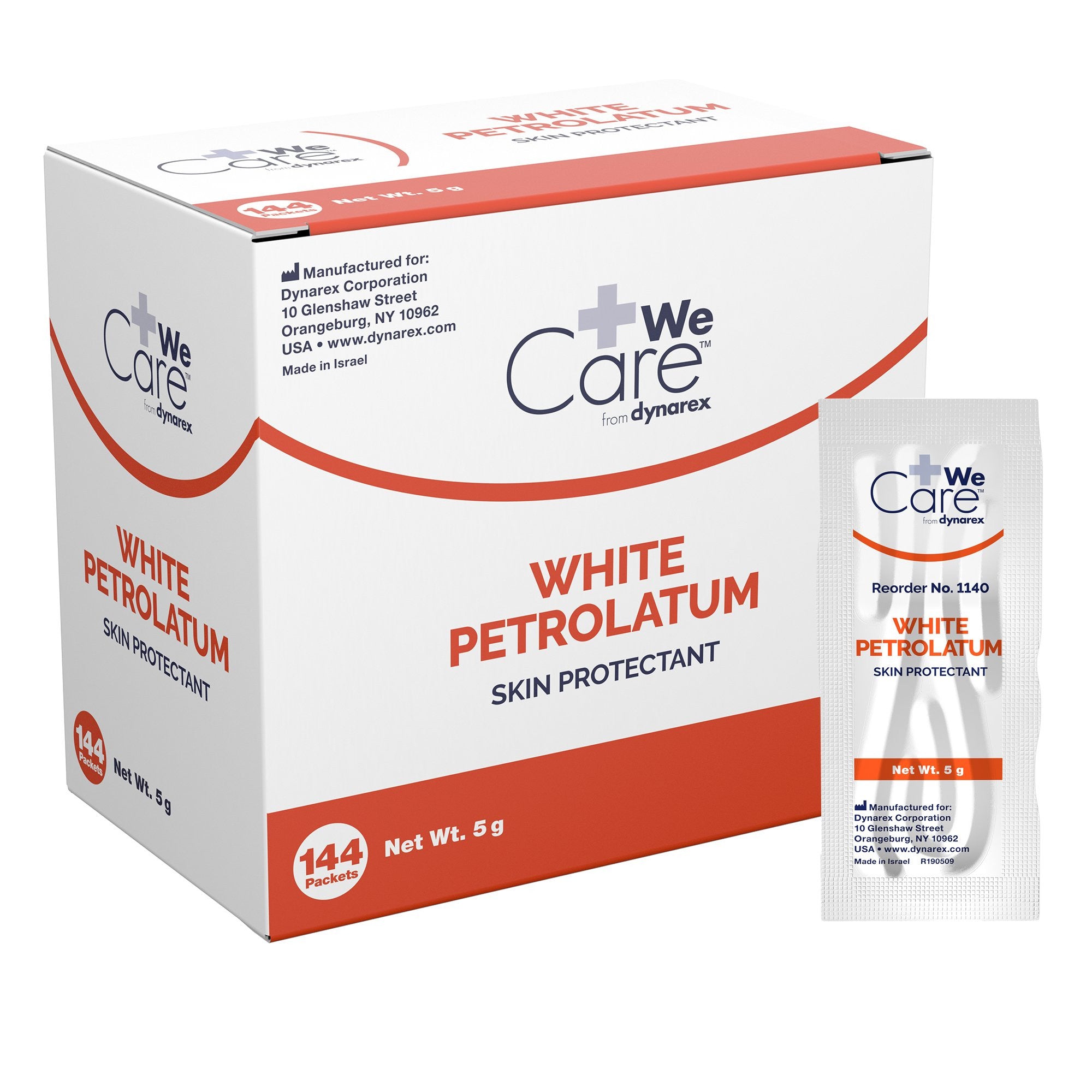 671289 - Dynarex - WeCare Petroleum Jelly, 5 g, NonSterile, Individual Packets, Sample Pack of 1, (EA)