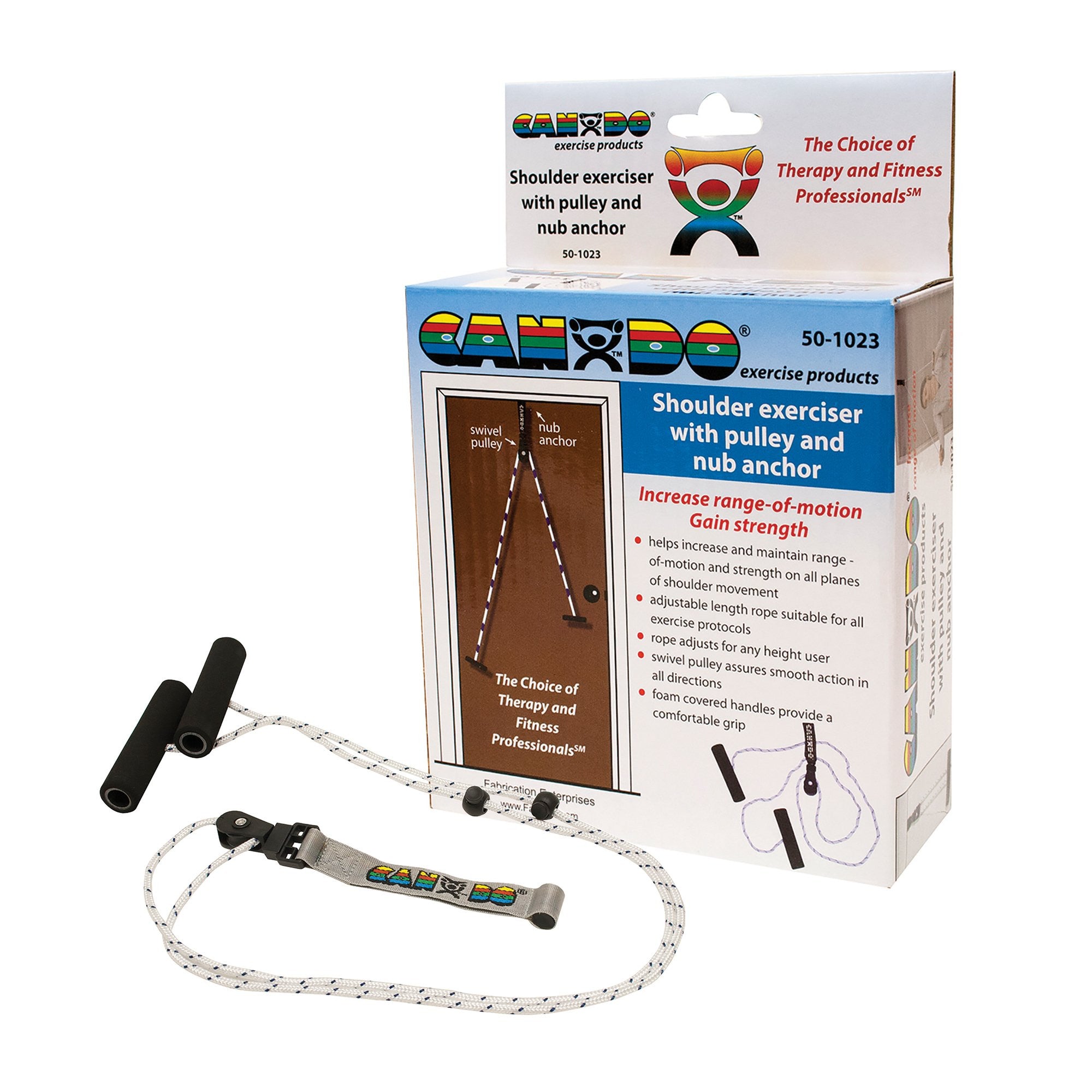 691906 - CanDo - Shoulder Exerciser CanDo Black / White 50-1023 Pack of 1, (EA)