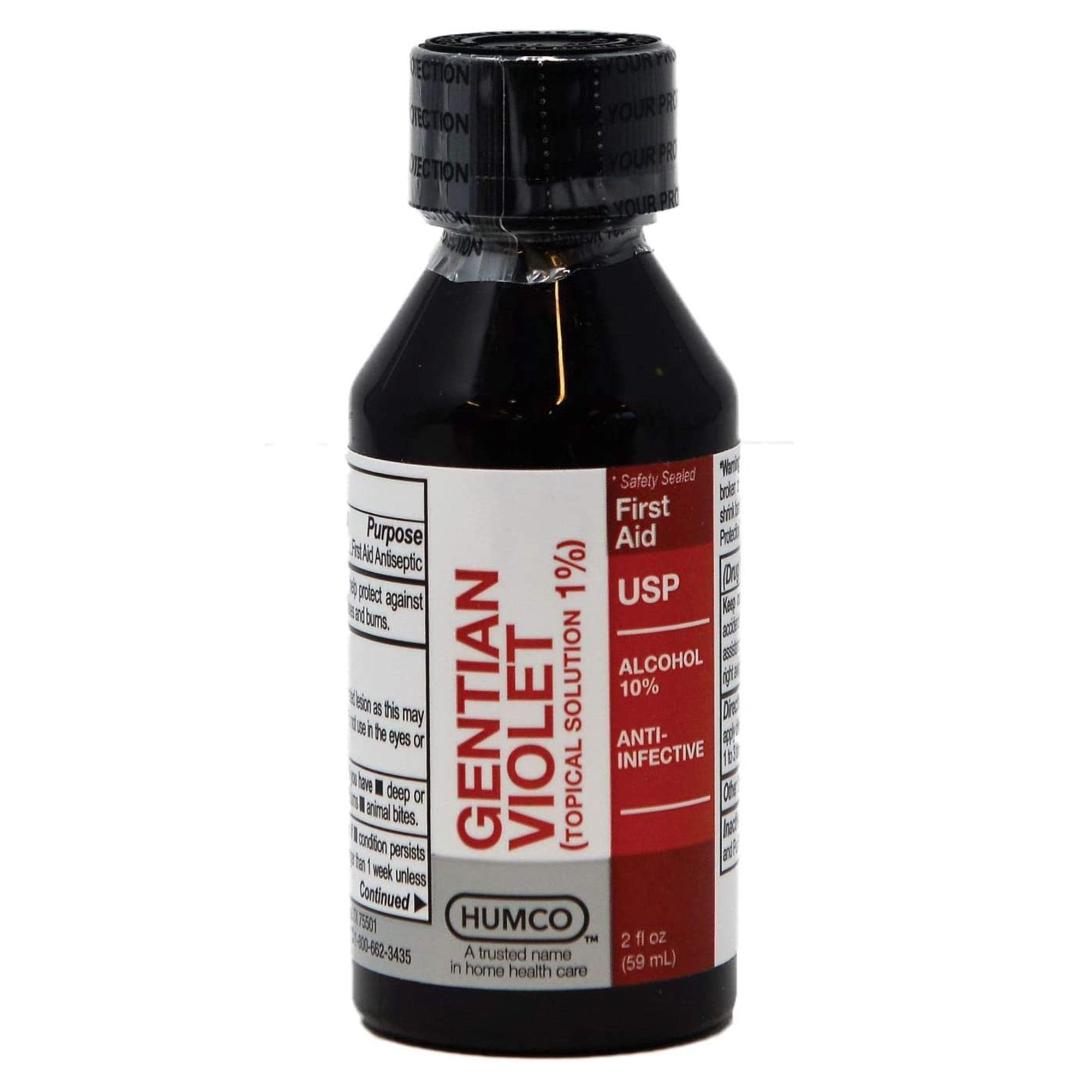 713309 - Humco - First Aid Antibiotic Humco Topical Liquid 2 oz. Bottle Pack of 1, (EA)