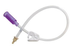 727966 - AMT - AMT Mini Classic Straight Connector with Bolus Adapter 12 Inch, 6-1211, Pack of 1, (EA)
