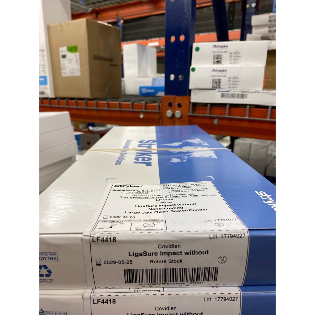 LF4418 - STRYKER SUSTAINABILITY SOLUTIONS - Open Surgery Sealer/Divider 36mm-18cm length, (BX/1)