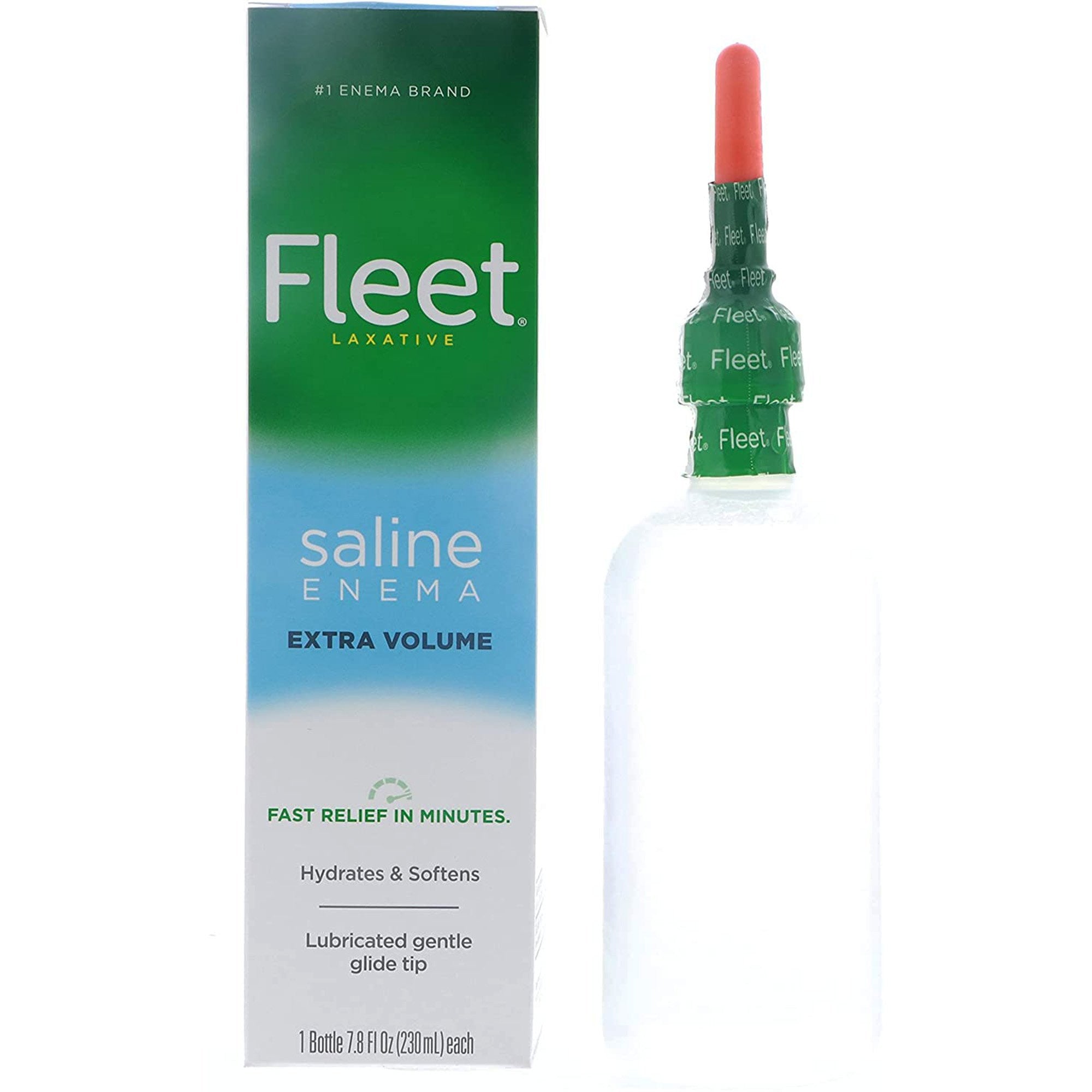776922 - Fleet - Enema Fleet 7.8 oz. 19 Gram - 7 Gram Strength Monobasic Sodium Phosphate / Dibasic Sodium Phosphate Pack of 1, (EA)