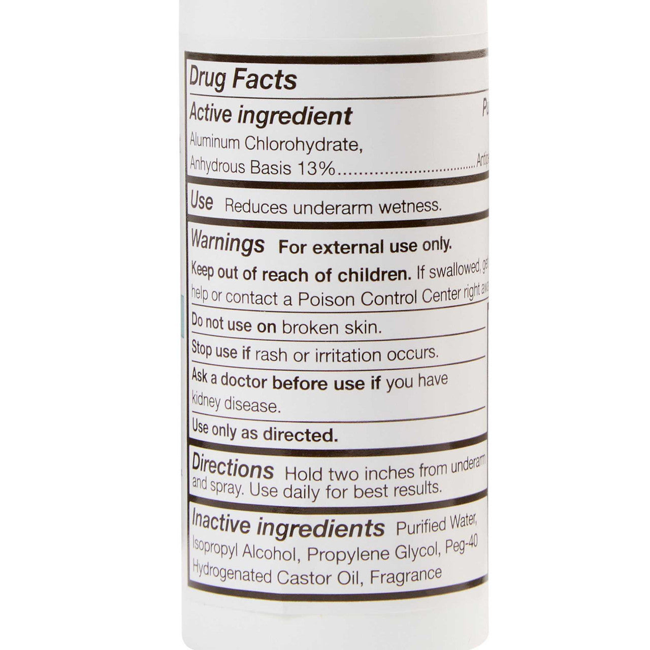 535098 - McKesson - Antiperspirant / Deodorant McKesson Spray 2 oz. Fresh Scent 23-H7509 Pack of 1, (EA)