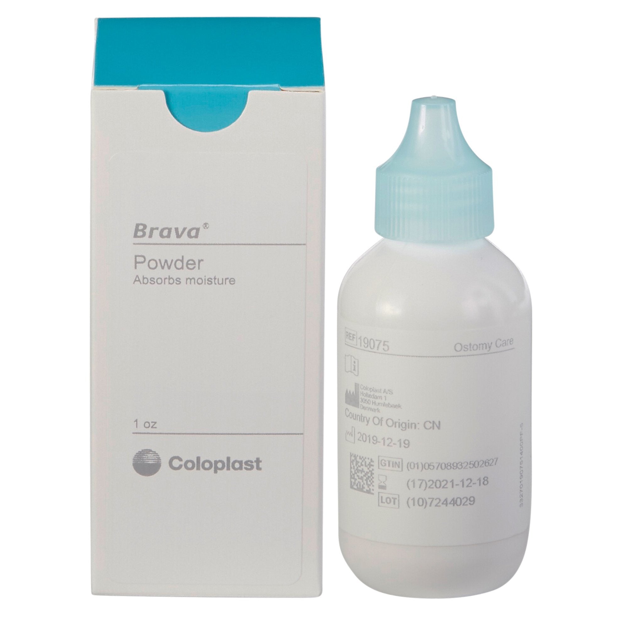 801820 - Brava - Ostomy Barrier Powder Brava 1 oz. 19075 Box of 16, (BX)