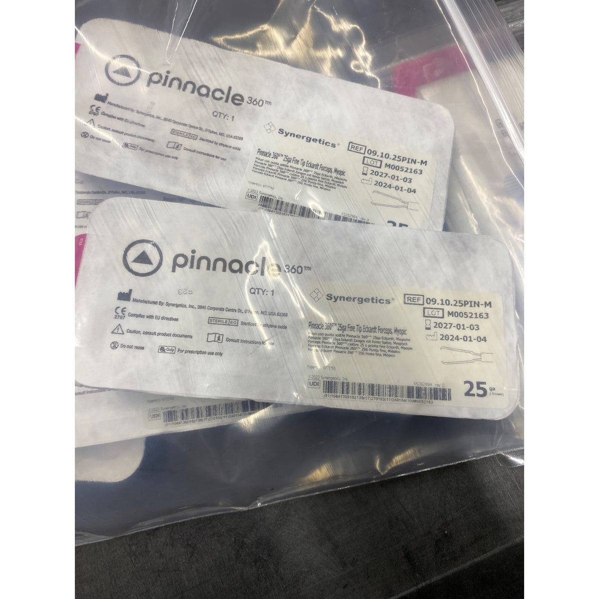 09.10.25PIN-M - SYNERGISTIC - Fine tip eckardt forceps myopic, (EA/1)