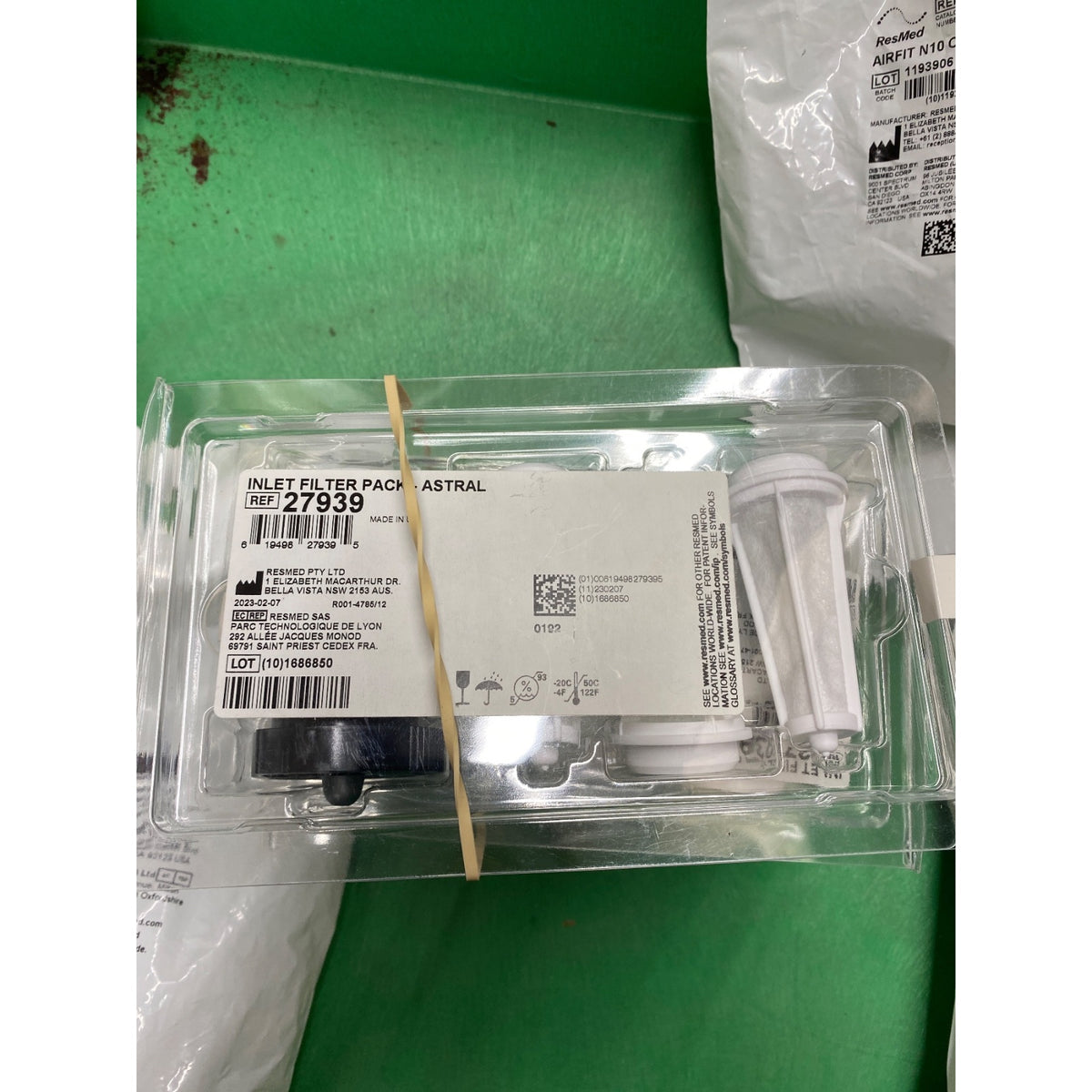 27939 - RESMED - Inlet Filter Pack, (EA/1)