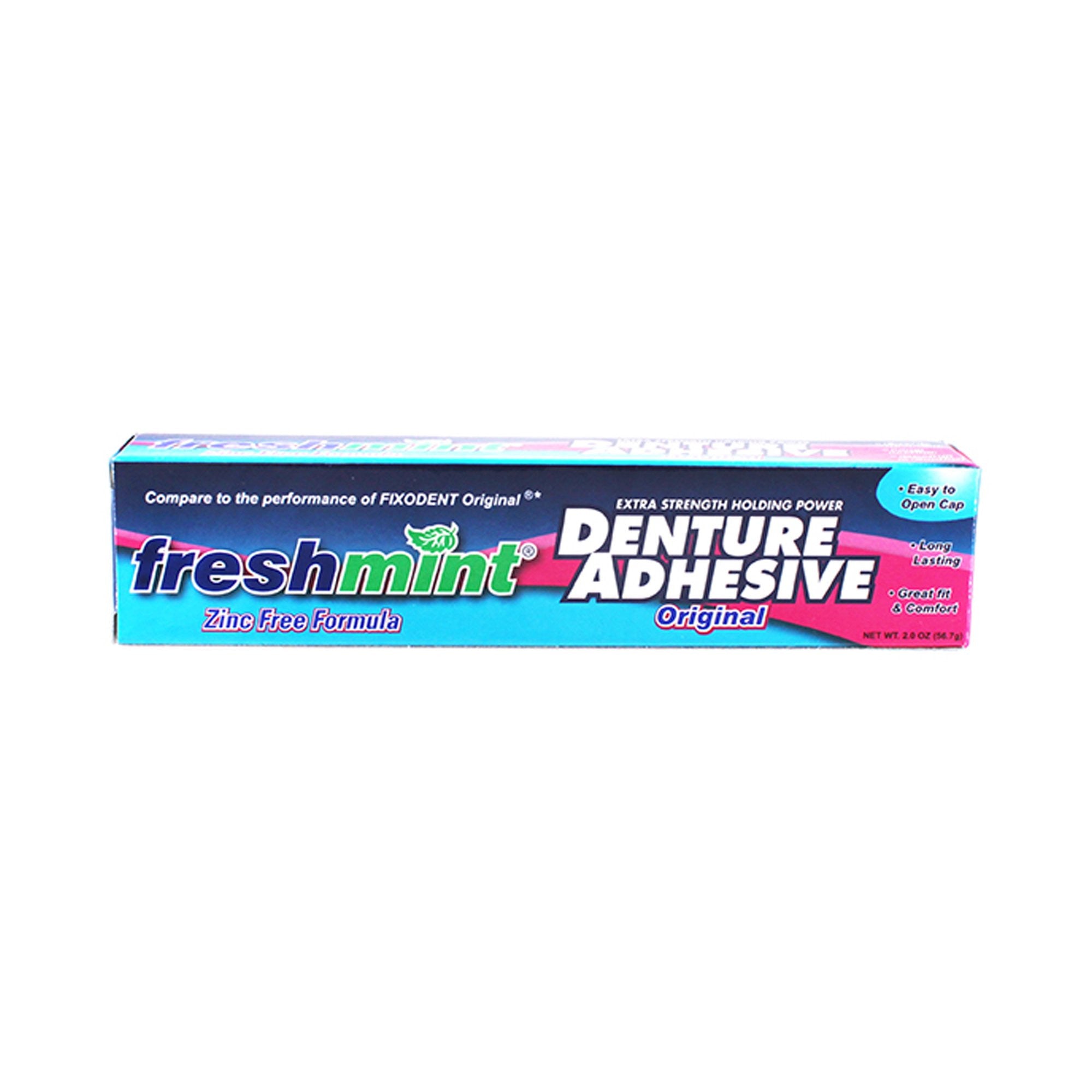 840179 - Freshmint - Denture Adhesive Freshmint Cream 2 oz. DA2 Pack of 1, (EA)