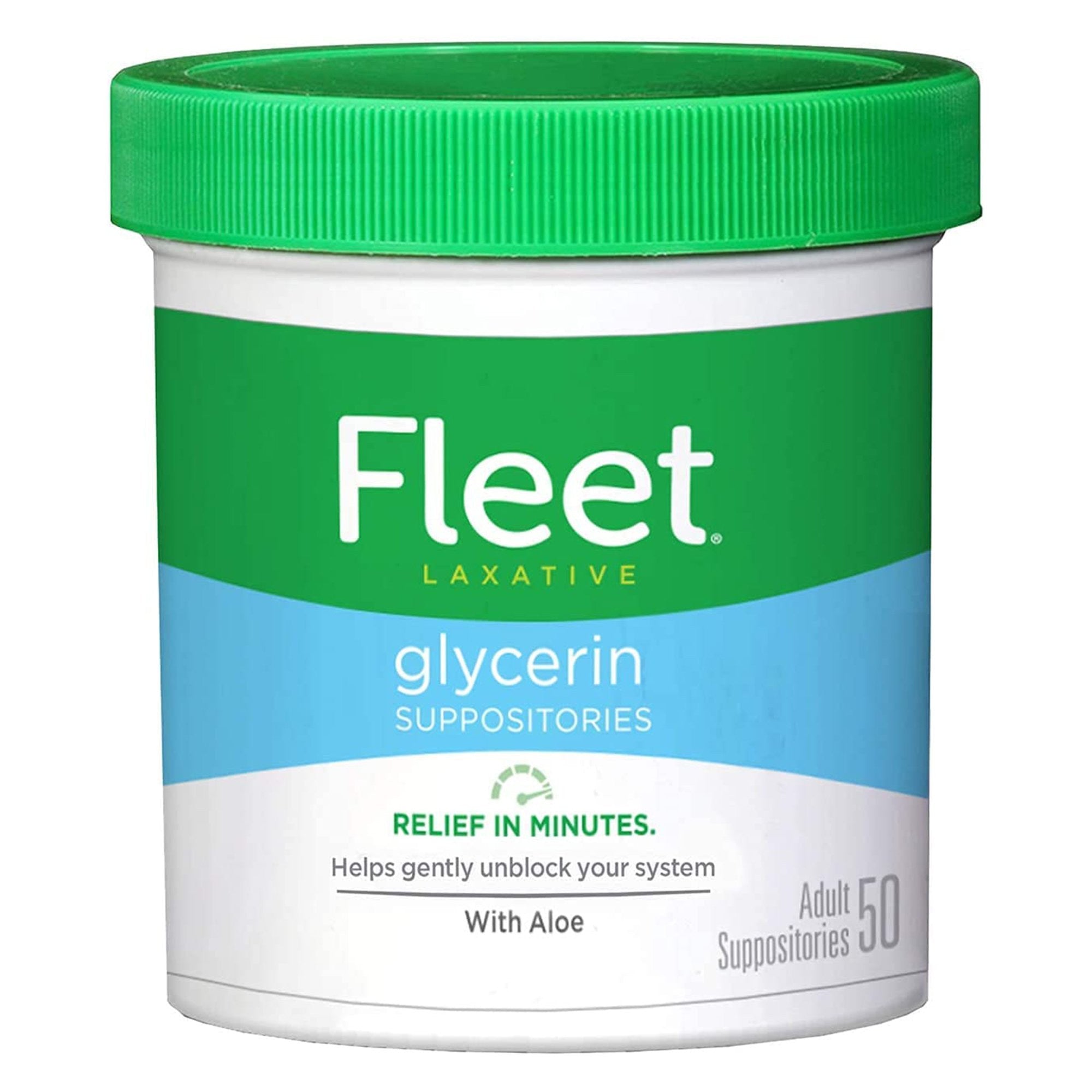 847651 - Fleet - Laxative Fleet Suppository 2 Gram Strength Glycerin Bottle of 50, (BT)