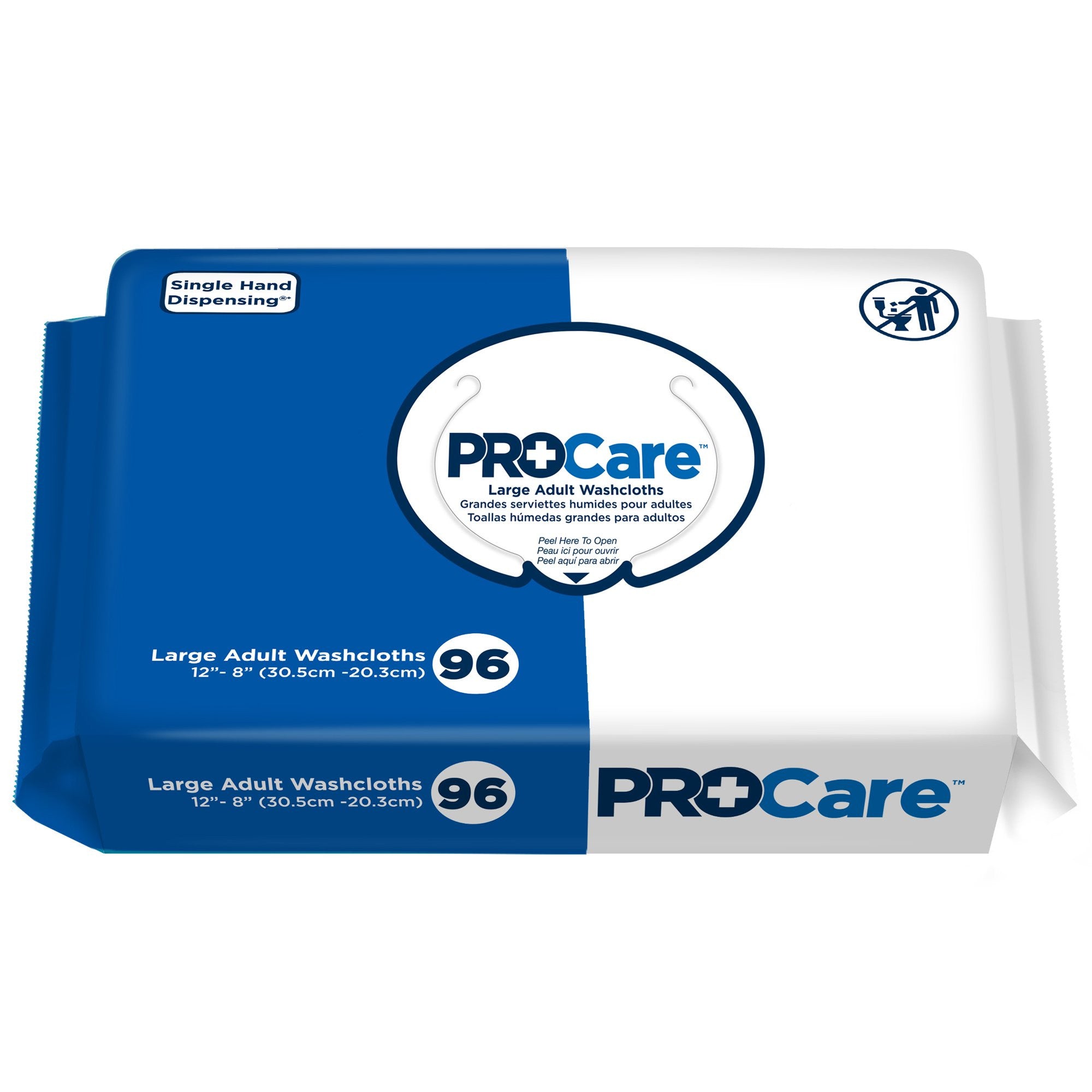 864968 - ProCare - Personal Cleansing Wipe ProCare Soft Pack Scented CRW-096 Pack of 96, (PK)