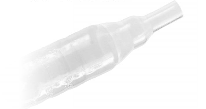 870185 - Natural - Male External Catheter Natural Non-Adhesive Reusable Strap Silicone X-Large 38305 Pack of 1, (EA)