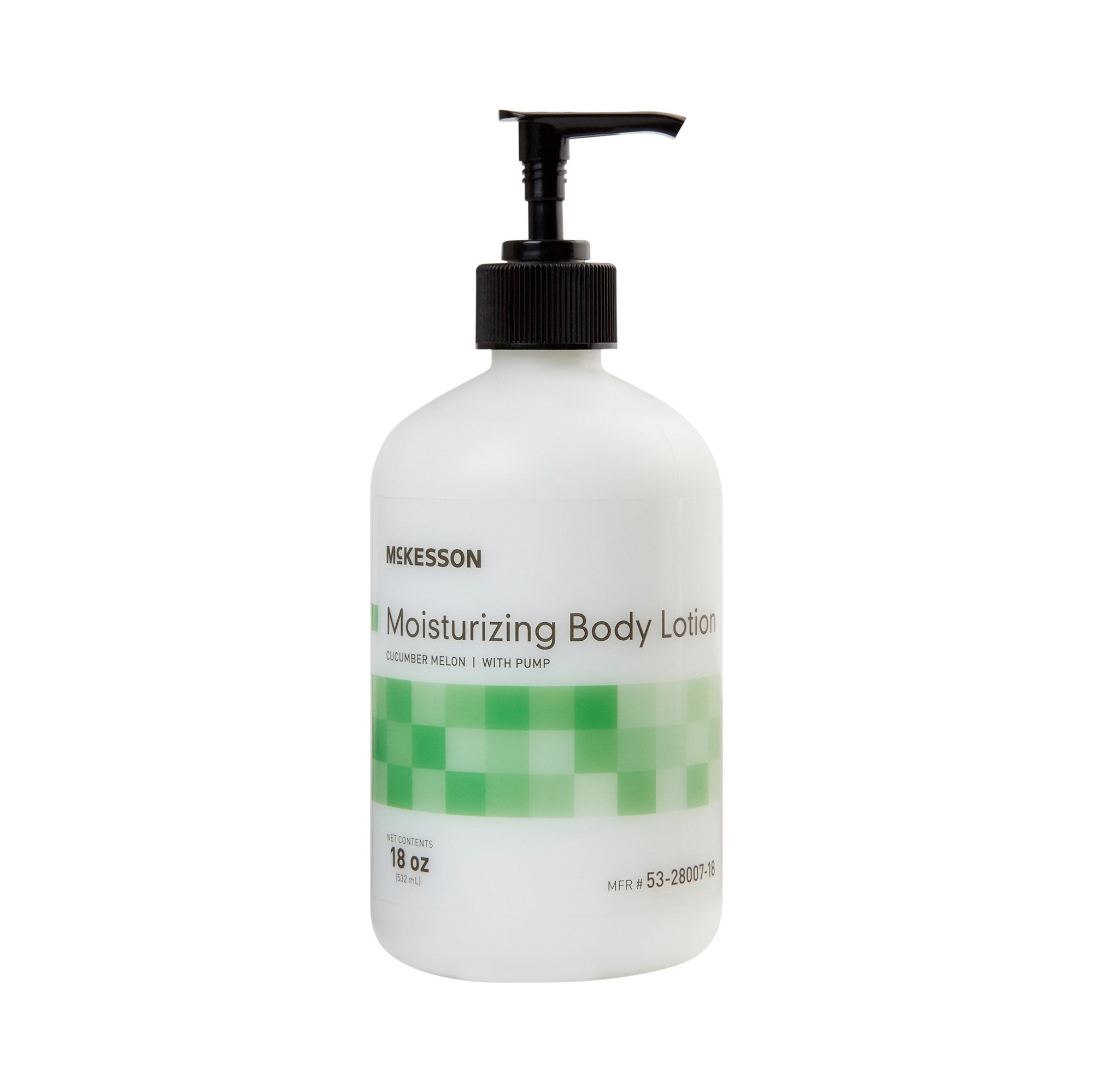877027 - McKesson - McKesson Moisturizing Body Lotion, Cucumber Melon Scent, 18 oz., Case of 12, (CS)