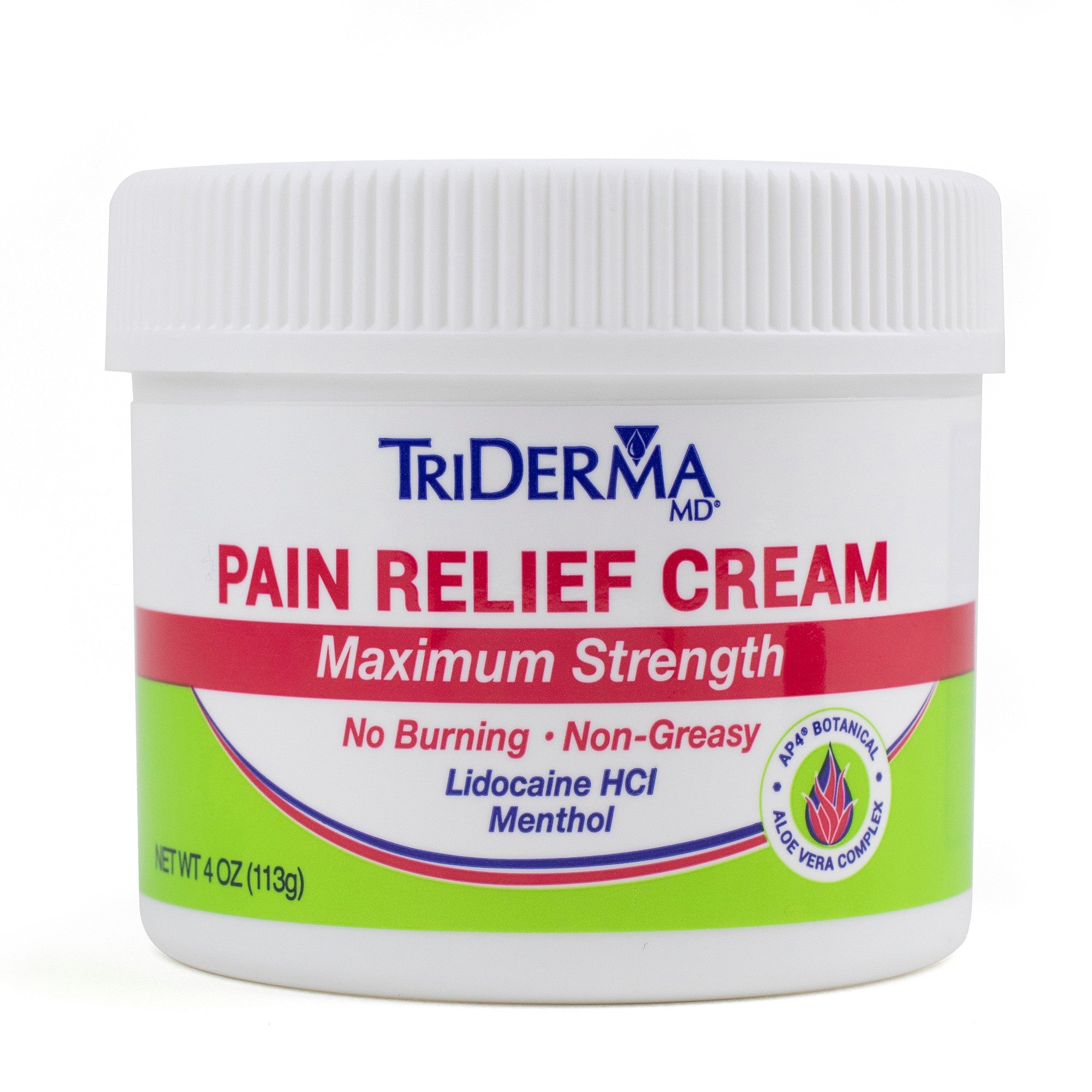 906175 -  - Pain Relief TriDerma MD 4% / 1.25% Strength Cream 4 oz. 73041 Pack of 1, (EA)