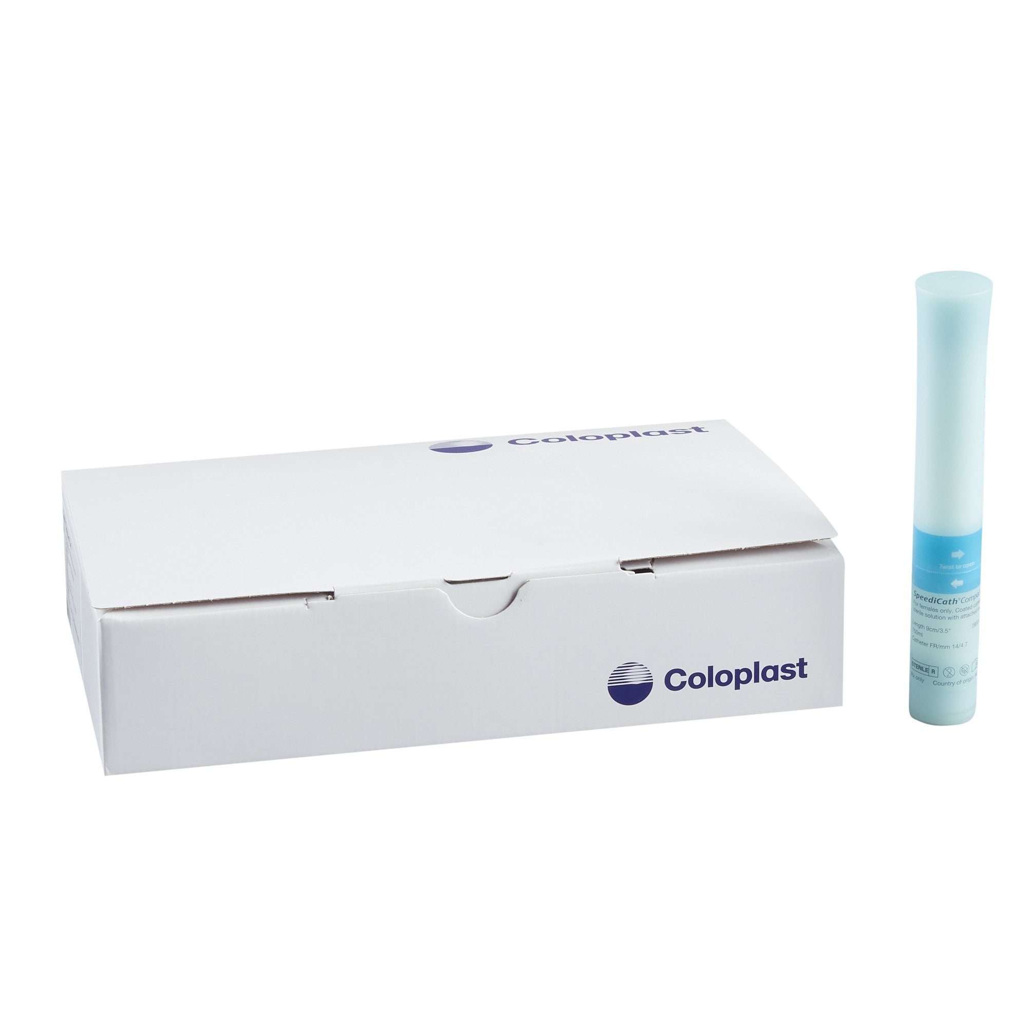 906230 - Speedi - Urethral Catheter SpeediCath Compact Telescoping Tip Hydrophilic Coated Polyurethane 14 Fr. 3.5 in, 28524 Pack of 1, (EA)