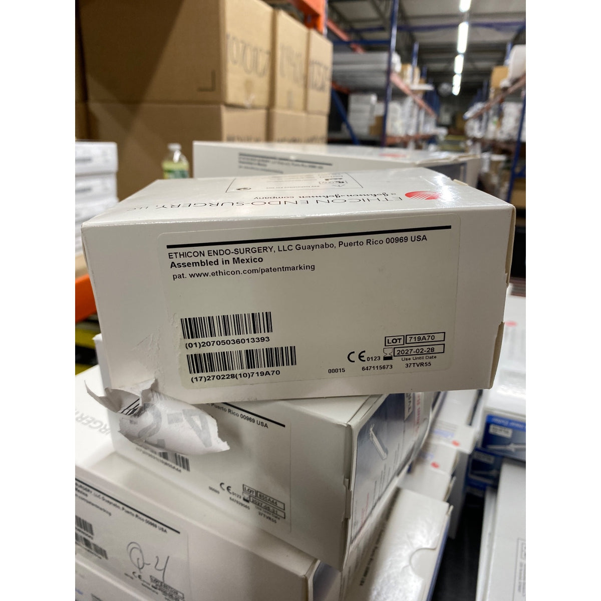 TVR55 - ETHICON - PROXIMATE VASCULAR LINEAR CUTTER RELOAD, 55mm, White, (BX/12)