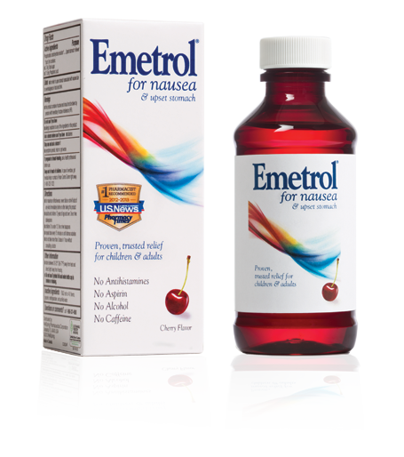 937598 -  - Nausea Relief Emetrol 21.5 mg - 1.87 Gram - 1.87 Gram Strength Liquid 4 oz. Pack of 1, (EA)
