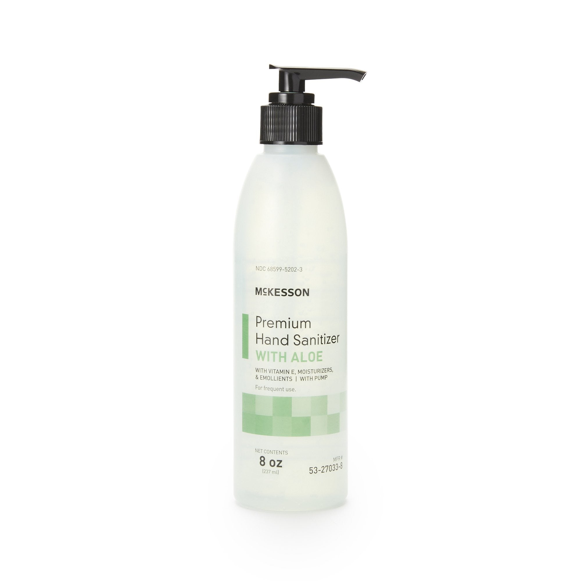 937915 - McKesson - McKesson Premium Hand Sanitizer with Pump, Ethyl Alcohol 70%, Spring Water Scent, 8 oz., Case of 24, (CS)