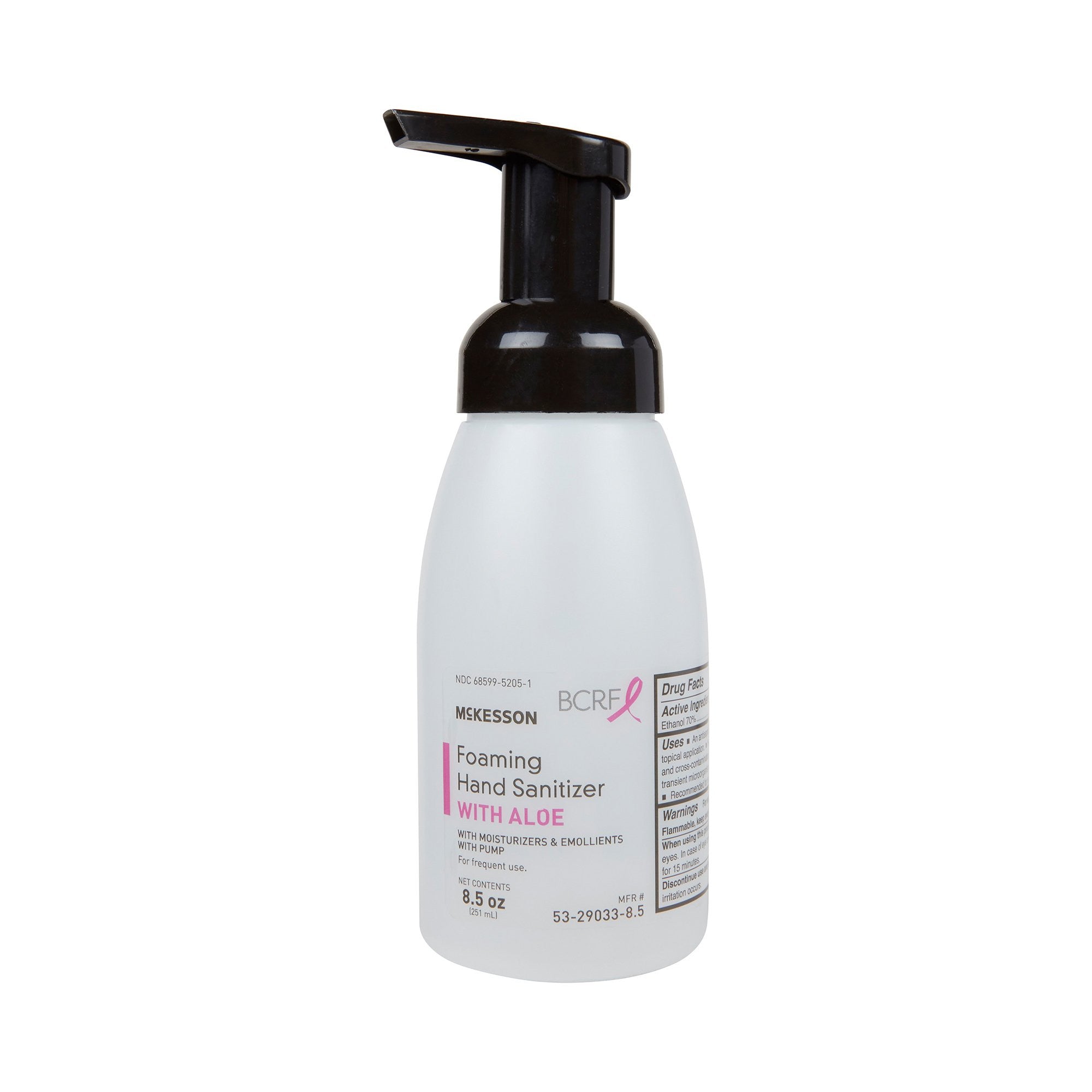 937917 - McKesson - Hand Sanitizer with Aloe McKesson 8.5 oz. Ethyl Alcohol Foaming Pump Bottle 53-29033-8.5 Case of 24, (CS)