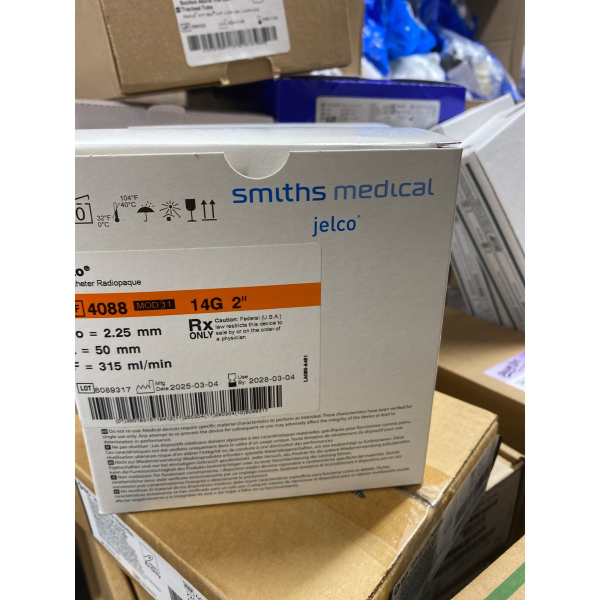 4088 - SMITHS MEDICAL - Jelco, (BX/50)
