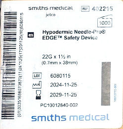402215 - SMITHS MEDICAL - Jelco, (CS/700)