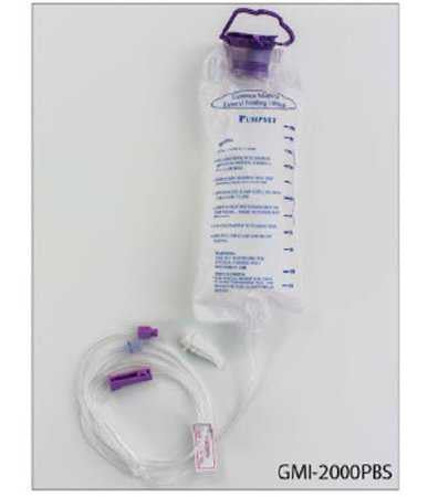 1034494 - Generica - Enteral Feeding Pump Bag Set with ENFit Connector Generica 1000 mL NonSterile ENFit Connector GMI2000PBS Pack of 1, (EA)