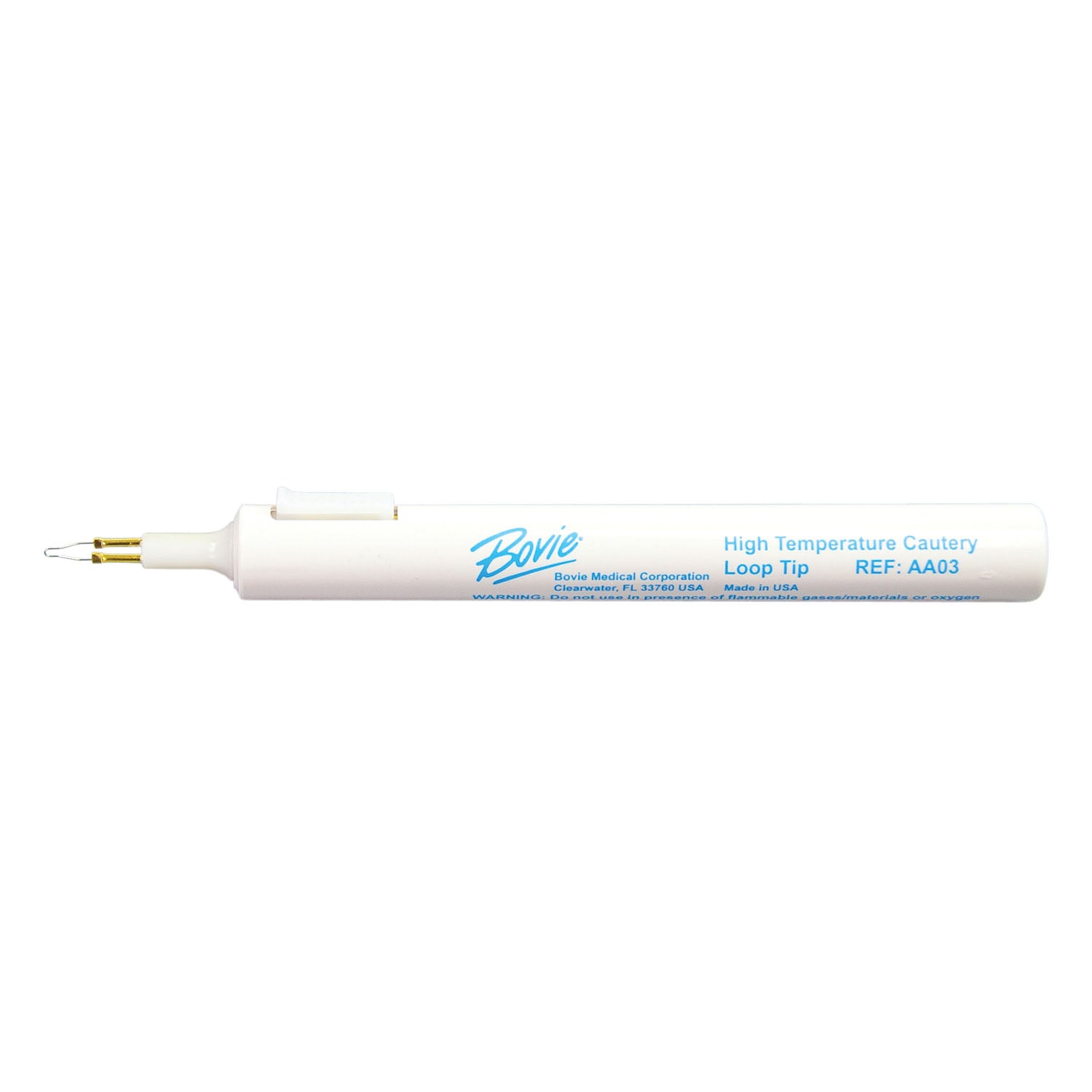 AA03X - Aspen Surgical - High Temperature, Loop Tip, Battery-Operated Cautery, Single Use, 10/bx (20/cs, 24 cs/plt)    , bx