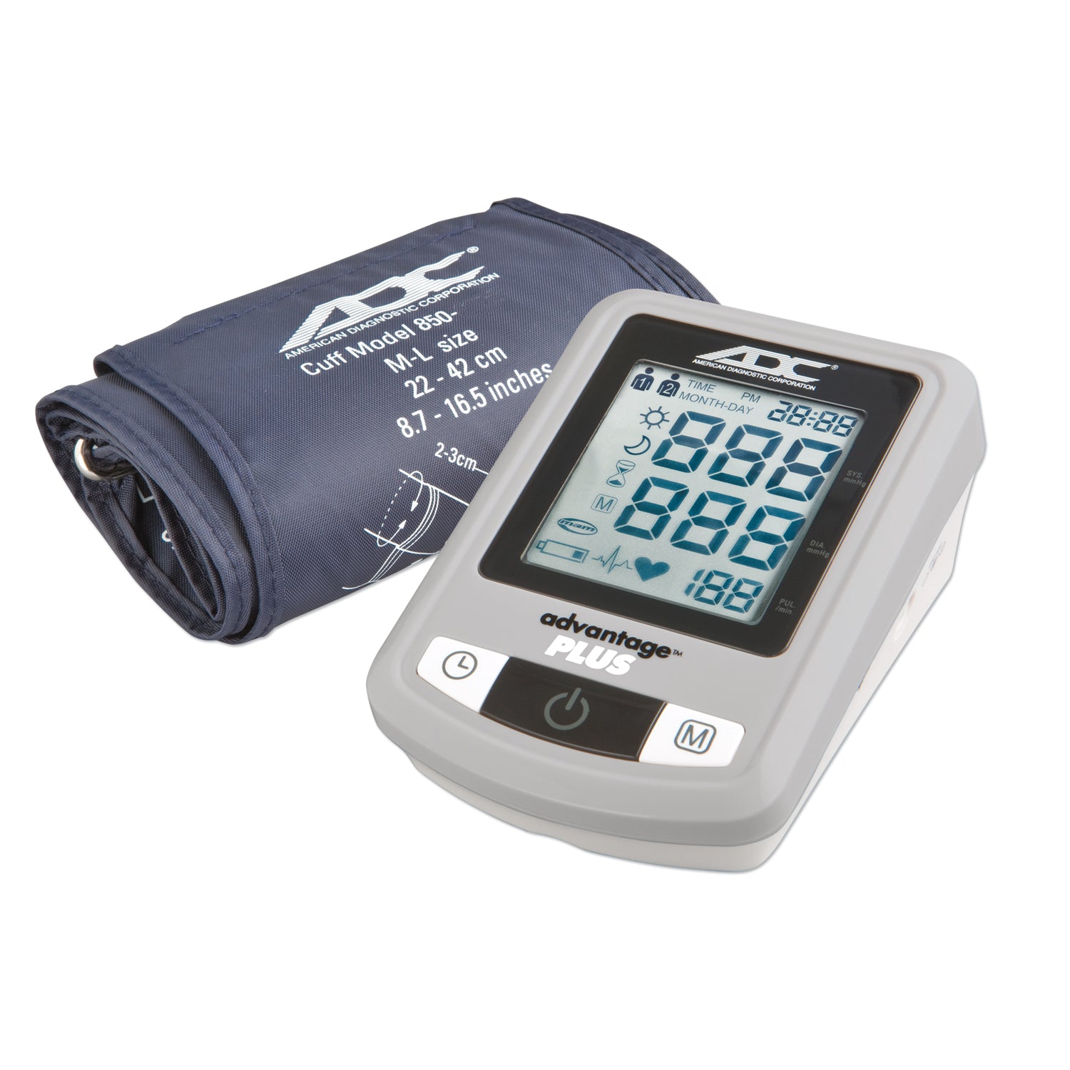 6022N - American Diagnostic Corporation - Plus Auto Digital BP Monitor, Soft Wide Range (US Only) (To Be DISCONTINUED)    , ea