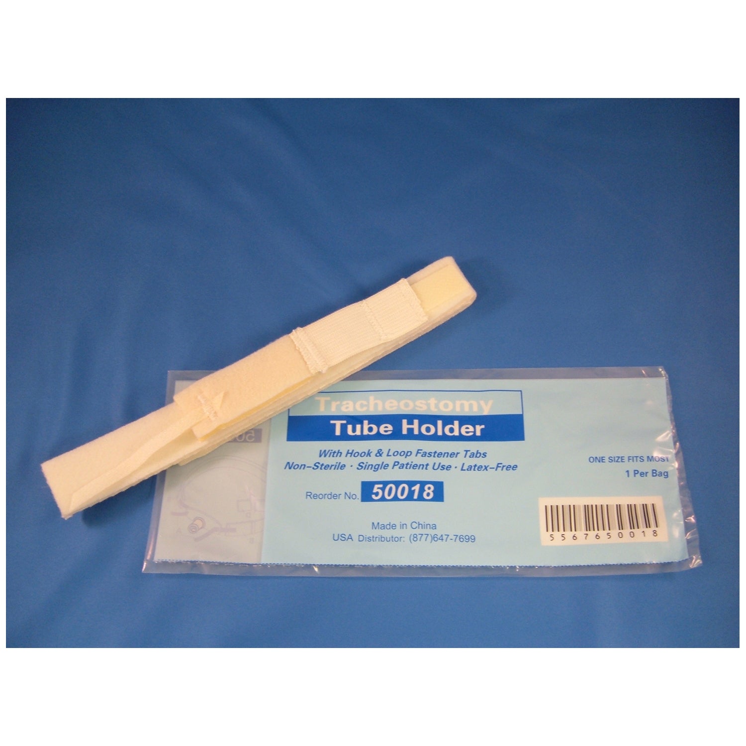 50018 - ADI Medical - Tracheotomy Tube Holder, Adult, 10/bx     , bx