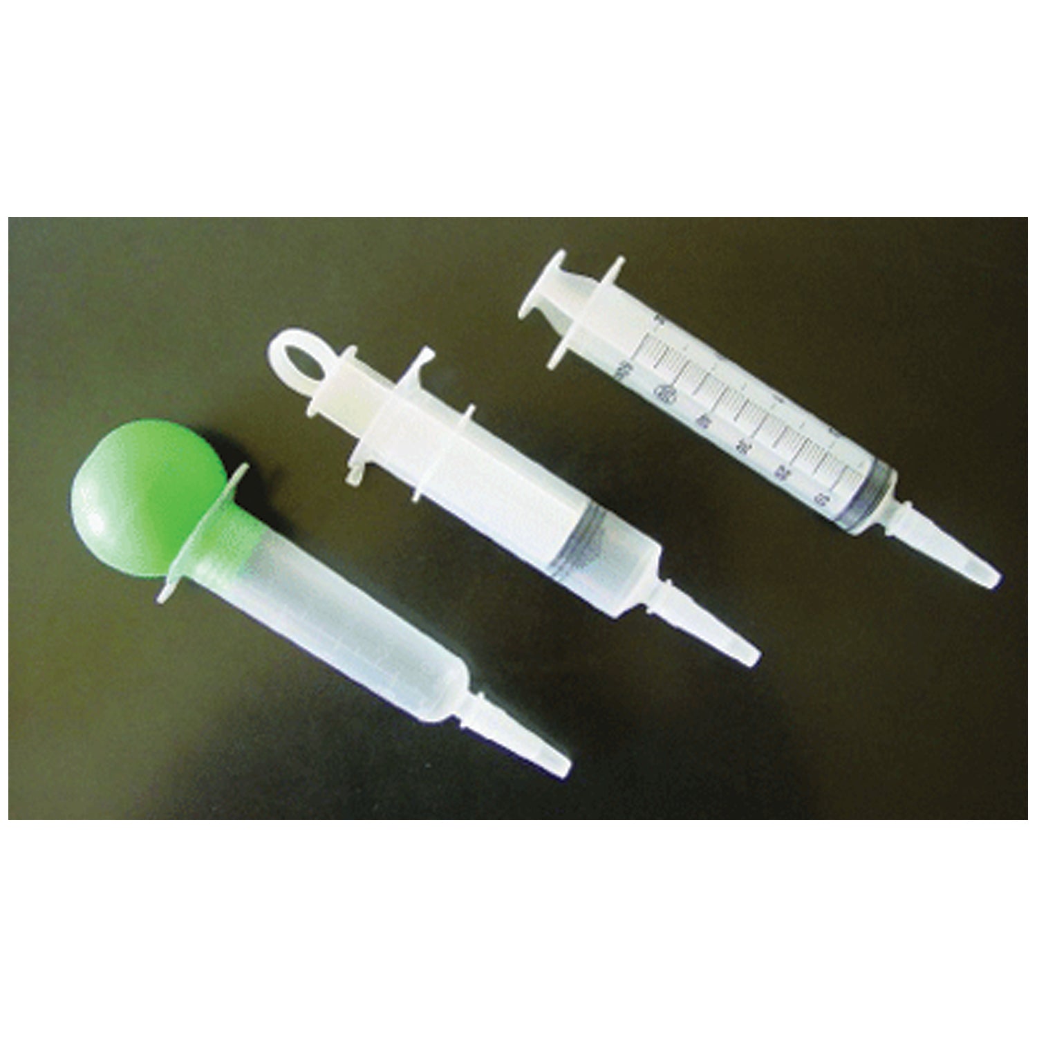 6-447 - ADI Medical - Pera de jeringa con anillo, sin látex (LF), 60 cc, 100/caja