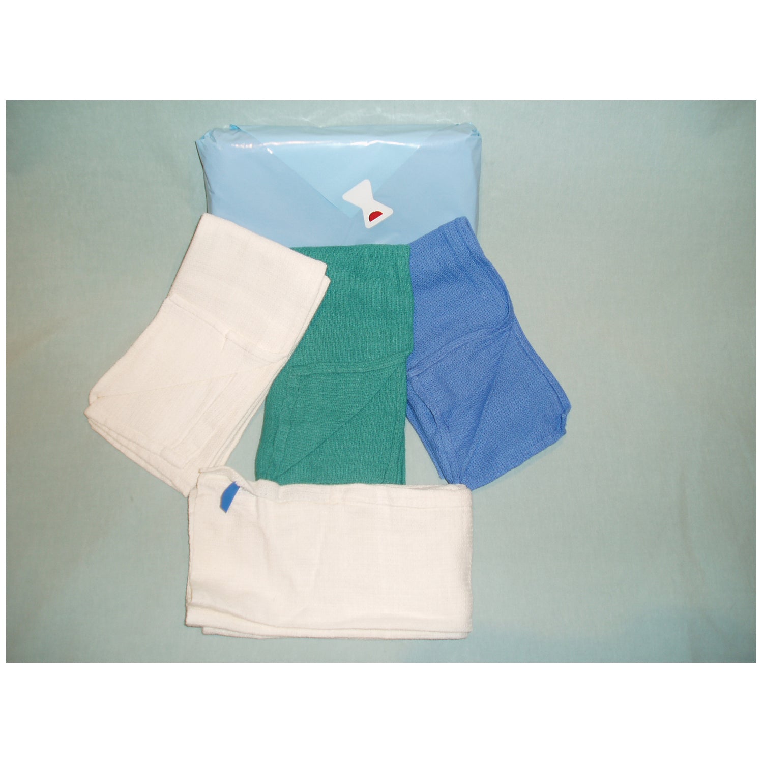 5002-B - AMD-Medicom - O.R. Towel, Sterile, 17" x 26", Blue, 2/pk, 40 pk/cs    , cs