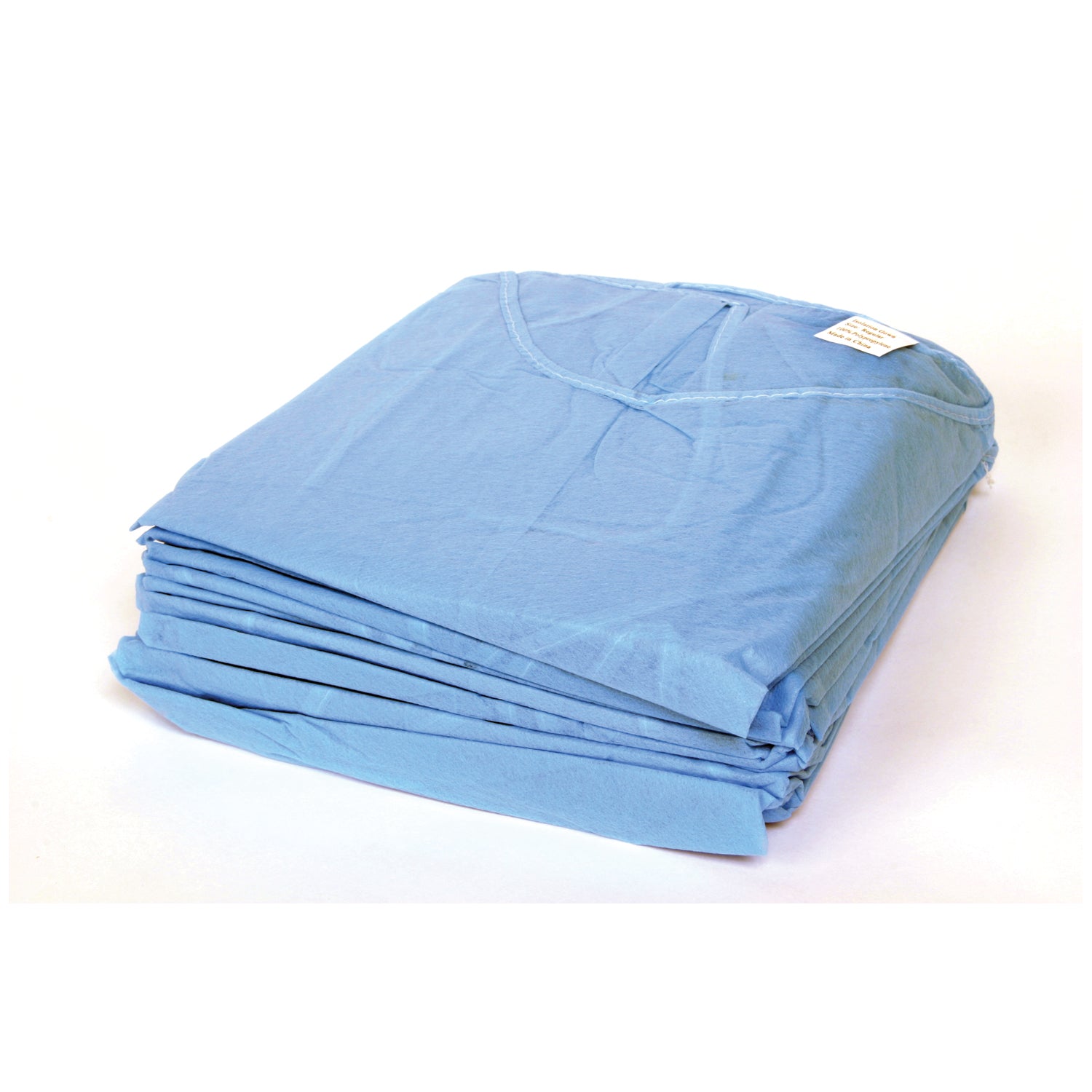 8023 - AMD-Medicom - Isolation Gown, Regular, Blue, 10/bg, 5 bg/cs     , cs