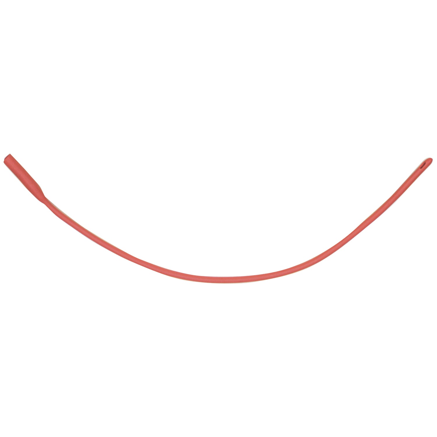 AS44022 - Amsino International, Inc. - Catéter uretral de goma roja, 22 FR, 100/caja